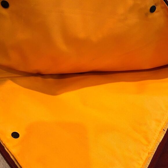 Baggallini Womens Maroon Palermo Weekender Travel Bag Nylon Crossbody Diaper Bag - Picture 16 of 16